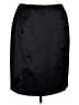 Real Clothes 100% Viscose Solid Black Formal Skirt Size 16 - photo 1
