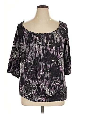 Claudia Richard 3/4 Sleeve Blouse (view 1)