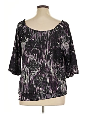 Claudia Richard 3/4 Sleeve Blouse (view 2)