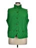 Talbots 100% Polyester Green Vest Size XL - photo 1