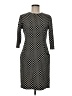 J. McLaughlin Polka Dots Black Casual Dress Size M - photo 1