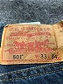Levi's 100% Cotton Blue Jeans Size 33 waist - photo 7
