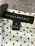 Banana Republic 100% Polyester Polka Dots Ivory 3/4 Sleeve Blouse Size S - photo 7