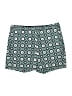 Boden Print Green Shorts Size 8 - photo 1