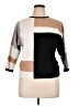Aaeda Color Block Tan Pullover Sweater Size XL - photo 1