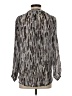 AP.NY Silver Long Sleeve Blouse Size S - photo 2