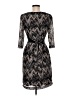 Studio One Chevron-herringbone Gray Cocktail Dress Size 6 - photo 2