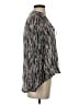 AP.NY Silver Long Sleeve Blouse Size S - photo 4