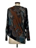 Clara Sun Woo Paisley Brown Pullover Sweater Size S - photo 2