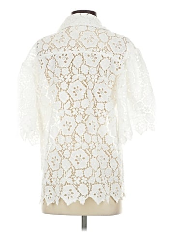 Maeve by Anthropologie Short Sleeve Blouse (view 2)