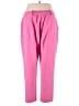 The Drop Solid Pink Casual Pants Size XXL - photo 2