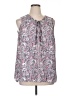 Terra & Sky 100% Polyester Pink Sleeveless Blouse Size 14W - photo 1