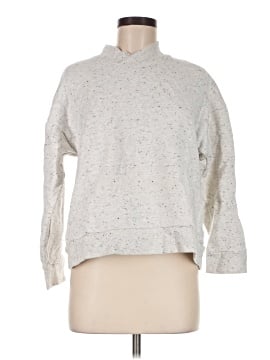 Madewell MWL Betterterry V-Neck Sweatshirt (view 1)