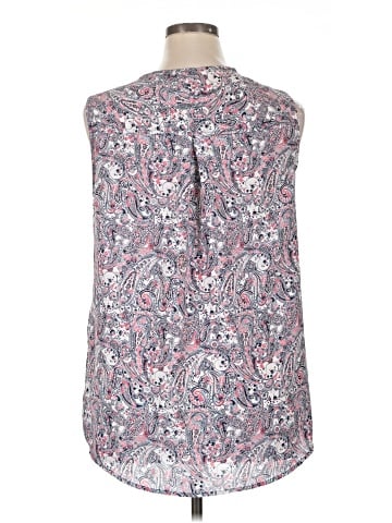 Terra & Sky Sleeveless Blouse (view 2)