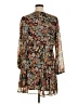 MSK 100% Polyester Paisley Brown Casual Dress Size XL - photo 2