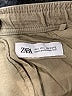 Zara Solid Gray Casual Pants Size L - photo 4