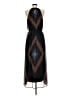 Old Navy 100% Polyester Argyle Black Casual Dress Size M - photo 2