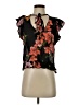 Pinko Black Short Sleeve Blouse Size EU (IT) 38 / US 2 - photo 1