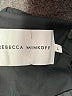 Rebecca Minkoff 100% Polyester Black Trenchcoat Size L - photo 6