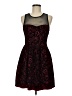 Trixxi Paisley Black Cocktail Dress Size M - photo 1