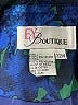 EY Boutique 100% Polyester Floral Blue Blazer Size 22 - photo 6