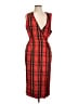Talbots Plaid Red Cocktail Dress Size 12 Petite - photo 1