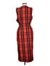 Talbots Plaid Red Cocktail Dress Size 12 Petite - photo 2