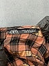 Zara Plaid Brown Casual Dress Size S - photo 7