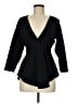 PrettyLittleThing Black Long Sleeve Blouse Size 8 - photo 1