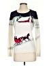 Talbots Graphic Ivory Pullover Sweater Size S - photo 1