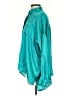 Neiman Marcus 100% Silk Teal 3/4 Sleeve Silk Top Size XS - photo 5
