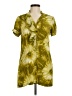 Tabitha 100% Silk Yellow Casual Dress Size 8 - photo 1