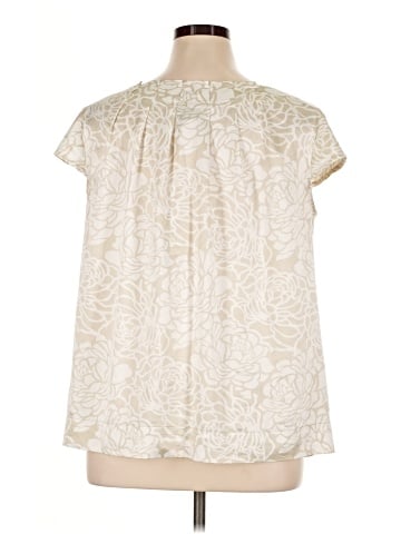 Ann Taylor Factory Short Sleeve Blouse (view 2)