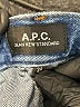 A.P.C. 100% Cotton Blue Jeans Size 34 waist - photo 7