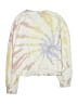 Pink Rose Tie-dye White Sweatshirt Size S (youth) - photo 2