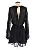 Final Touch Solid Black Romper Size M - photo 2