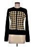Worth New York 100% Wool Chevron-herringbone Black Cardigan Size M - photo 1
