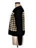 Worth New York 100% Wool Chevron-herringbone Black Cardigan Size M - photo 5