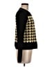 Worth New York 100% Wool Chevron-herringbone Black Cardigan Size M - photo 4