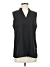 DKNY 100% Polyester Black Sleeveless T-Shirt Size S - photo 1