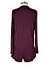 Eberjey Solid Burgundy Romper Size S - photo 2
