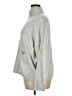 CeCe Solid Silver Turtleneck Sweater Size XL - photo 5
