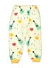 Unbranded 100% Cotton Print Yellow Sweatpants Size L (kids) - photo 1