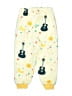 Unbranded 100% Cotton Print Yellow Sweatpants Size L (kids) - photo 2