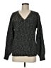 Ann Taylor LOFT Tweed Black Pullover Sweater Size M - photo 1