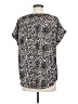 Buffalo by David Bitton 100% Polyester Animal Print Black Short Sleeve Blouse Size M - photo 2