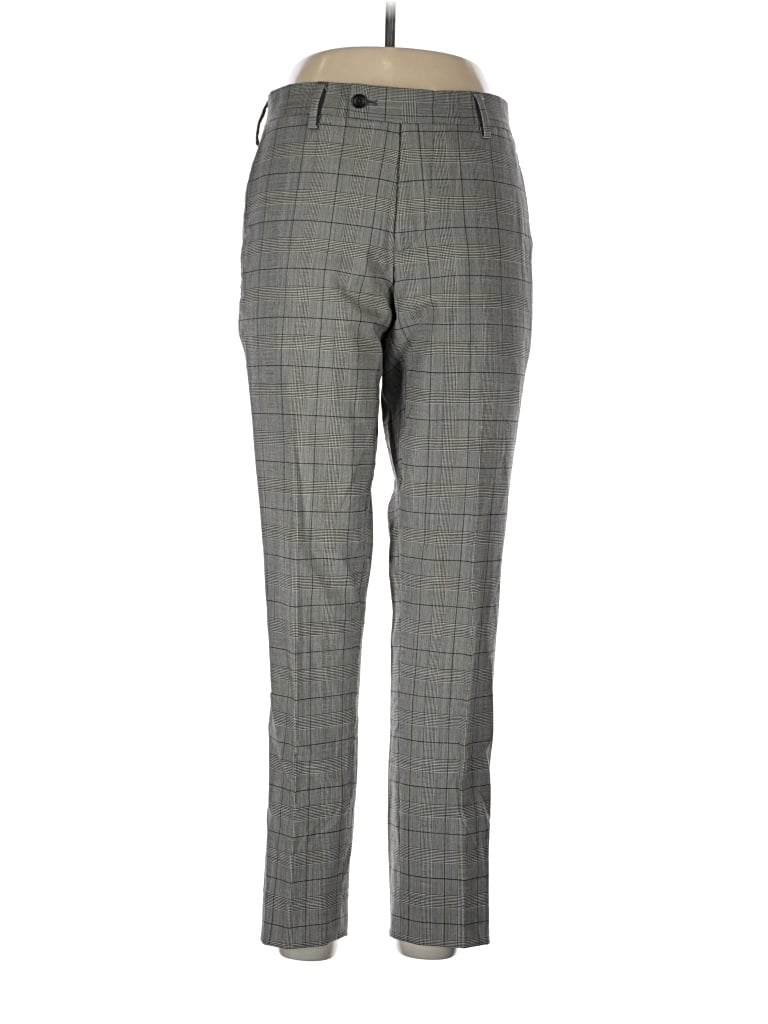 Pre-owned Ted Baker Wool Pants In Gray