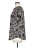 Buffalo by David Bitton 100% Polyester Animal Print Black Short Sleeve Blouse Size M - photo 5