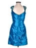Sherri Hill 100% Polyester Blue Cocktail Dress Size 4 - photo 2