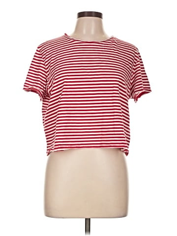 Madewell The Easy Crop Crew Tee in Soft Slub (view 1)